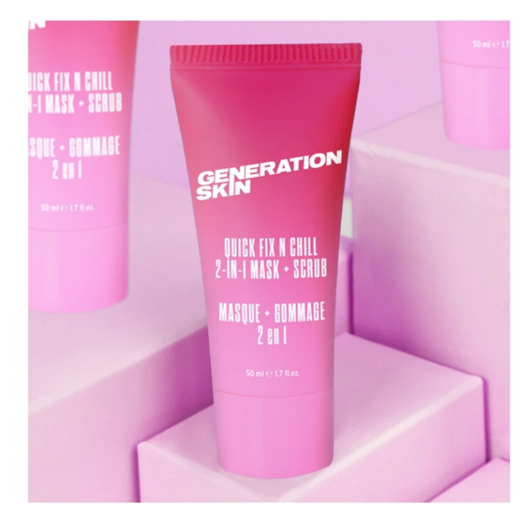 Generation Skin Other - Generation Skin Quick Fix n Chill Mask/Scrub NWT
